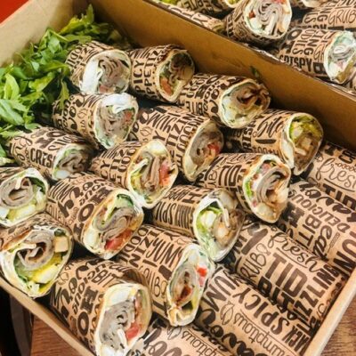 Half size Beef Wraps