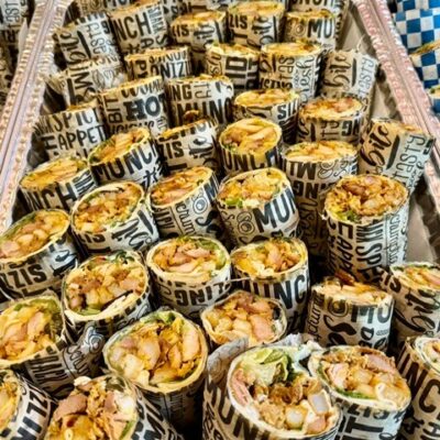 Half size Chicken Wraps