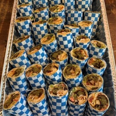 Half size Falafel and Fun Wraps